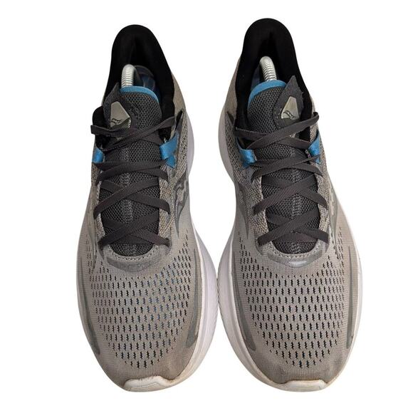 Saucony Ride 15 Mens Running Walking Shoes Gray Athletic Sneakers Sz 10 Comfort - Picture 13 of 16
